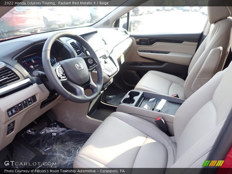  2022 Odyssey Touring Beige Interior