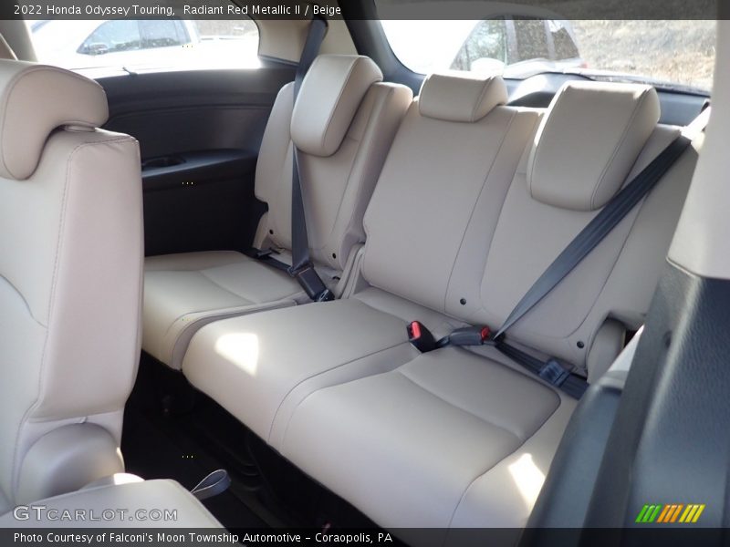 Rear Seat of 2022 Odyssey Touring