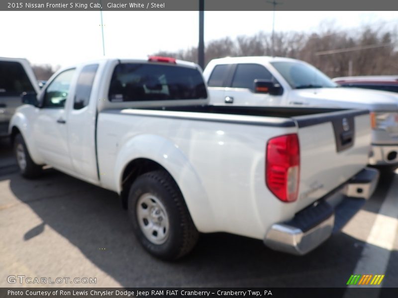 Glacier White / Steel 2015 Nissan Frontier S King Cab