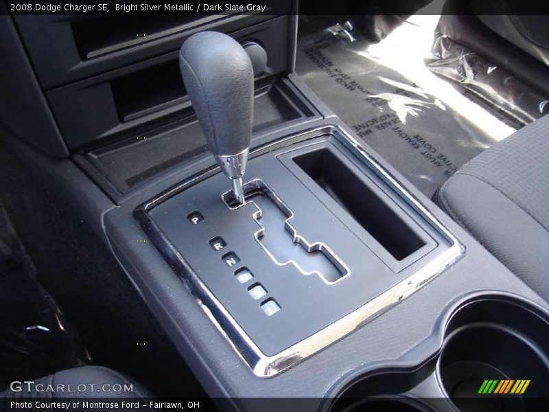 Bright Silver Metallic / Dark Slate Gray 2008 Dodge Charger SE