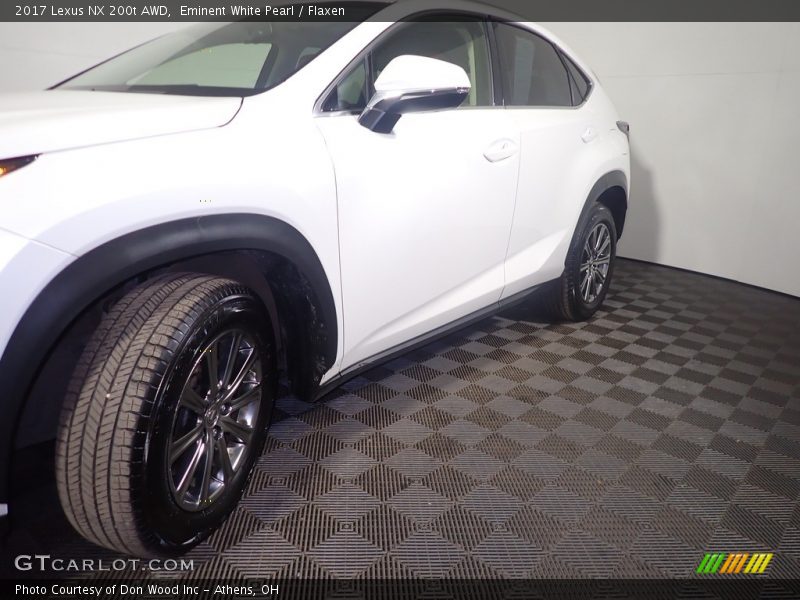 Eminent White Pearl / Flaxen 2017 Lexus NX 200t AWD