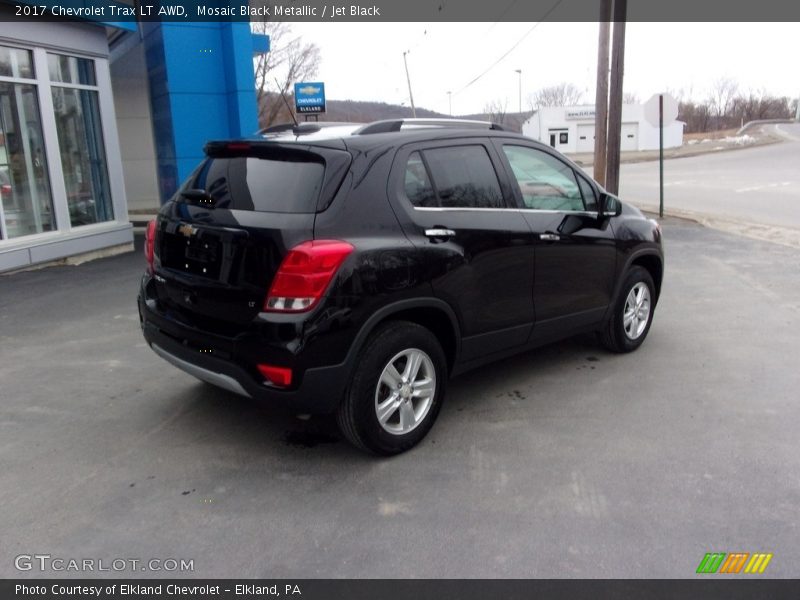 Mosaic Black Metallic / Jet Black 2017 Chevrolet Trax LT AWD