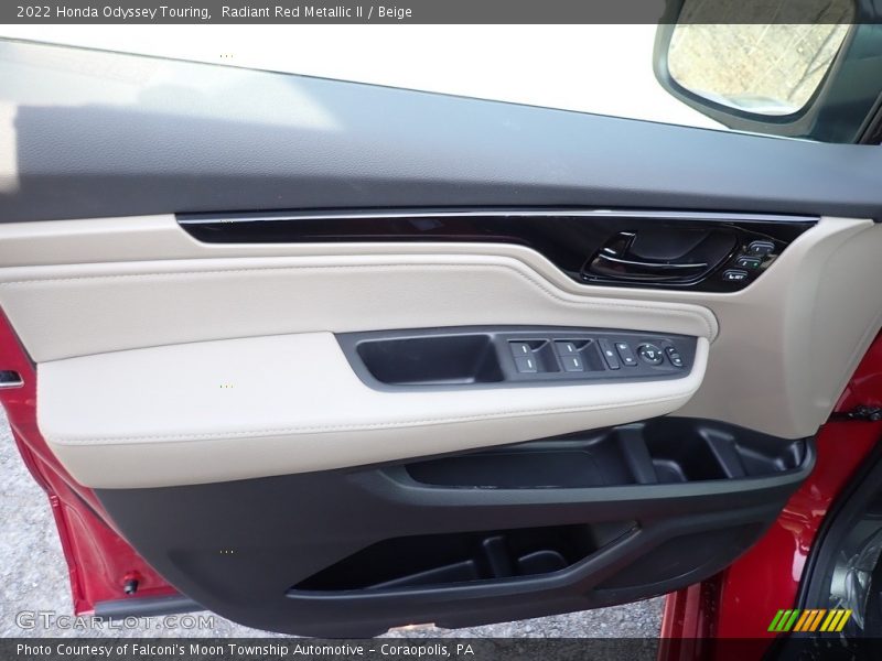 Door Panel of 2022 Odyssey Touring
