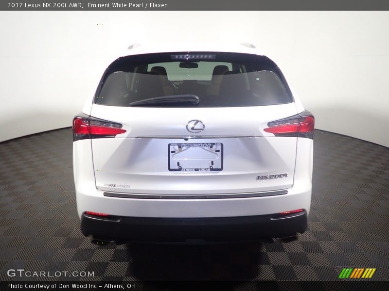 Eminent White Pearl / Flaxen 2017 Lexus NX 200t AWD