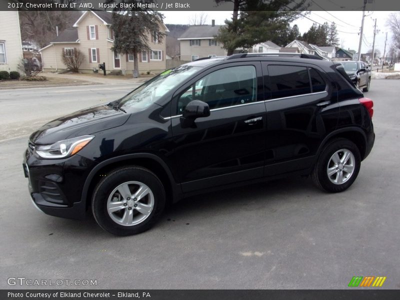 Mosaic Black Metallic / Jet Black 2017 Chevrolet Trax LT AWD