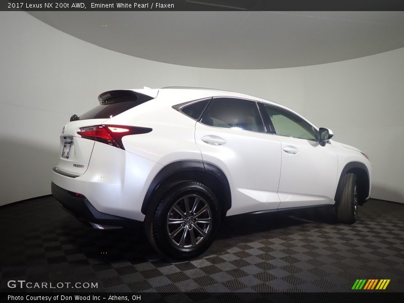 Eminent White Pearl / Flaxen 2017 Lexus NX 200t AWD