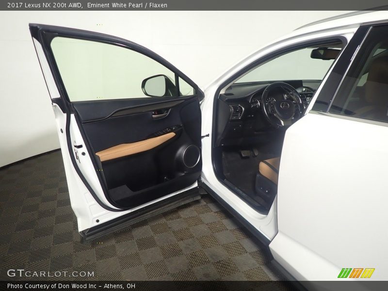 Eminent White Pearl / Flaxen 2017 Lexus NX 200t AWD