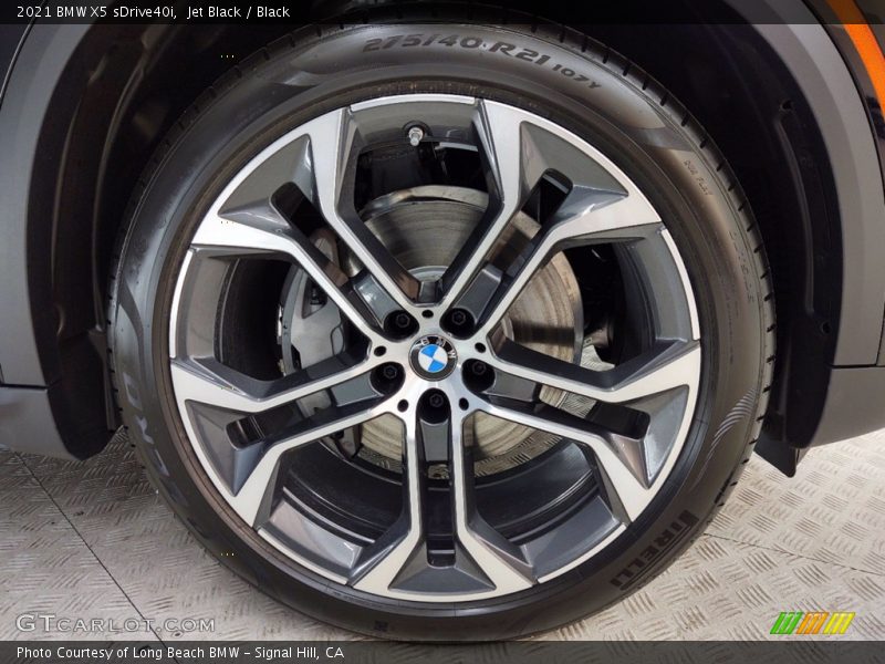 Jet Black / Black 2021 BMW X5 sDrive40i