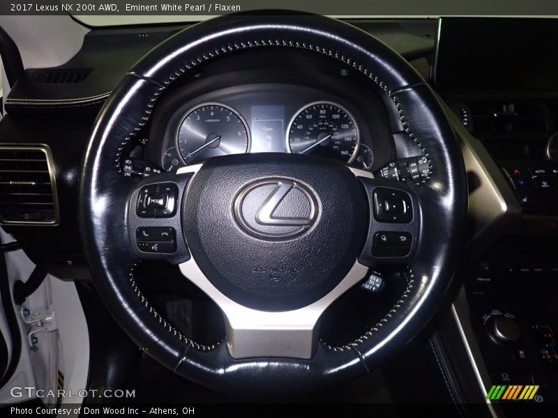 Eminent White Pearl / Flaxen 2017 Lexus NX 200t AWD