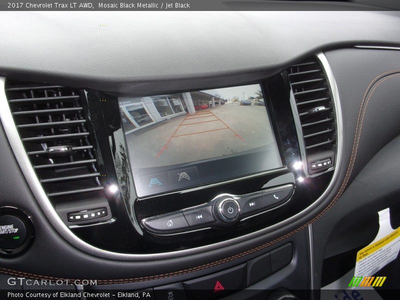 Mosaic Black Metallic / Jet Black 2017 Chevrolet Trax LT AWD
