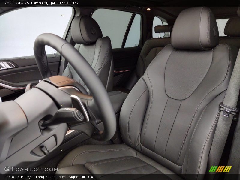 Jet Black / Black 2021 BMW X5 sDrive40i