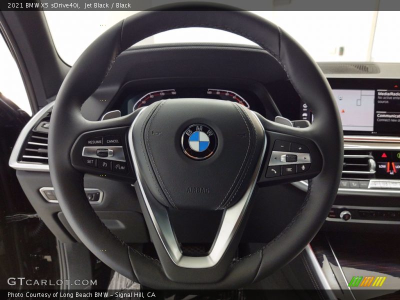 Jet Black / Black 2021 BMW X5 sDrive40i