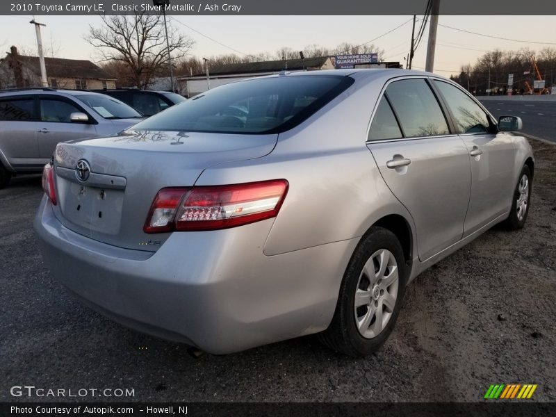 Classic Silver Metallic / Ash Gray 2010 Toyota Camry LE