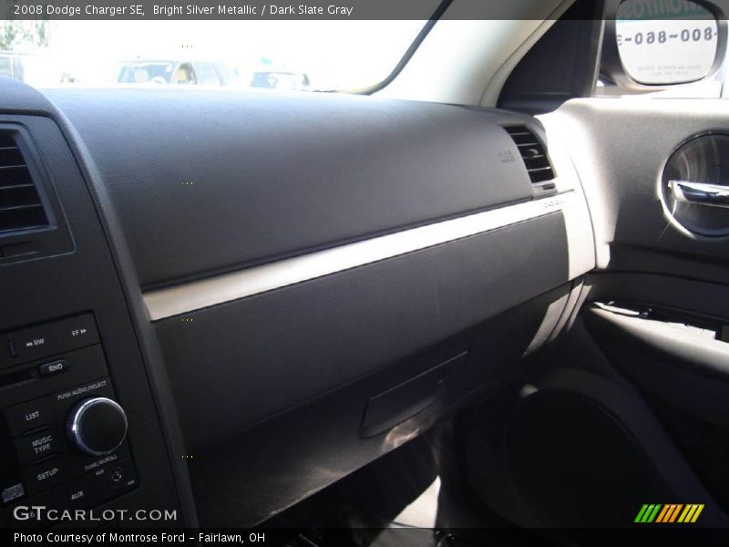 Bright Silver Metallic / Dark Slate Gray 2008 Dodge Charger SE
