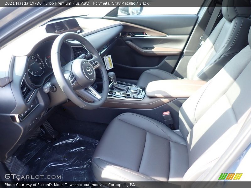 Polymetal Gray Metallic / Black 2021 Mazda CX-30 Turbo Premium Plus AWD