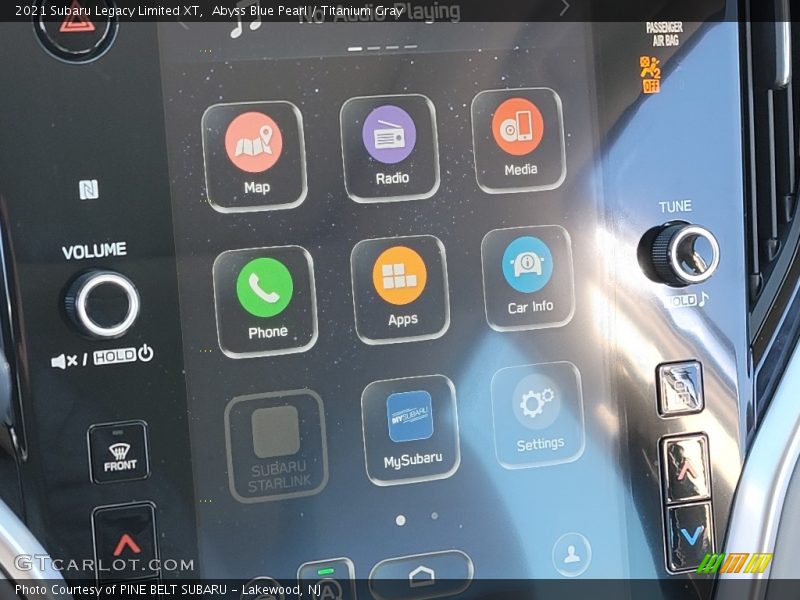 Abyss Blue Pearl / Titanium Gray 2021 Subaru Legacy Limited XT