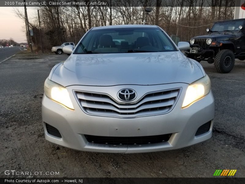 Classic Silver Metallic / Ash Gray 2010 Toyota Camry LE