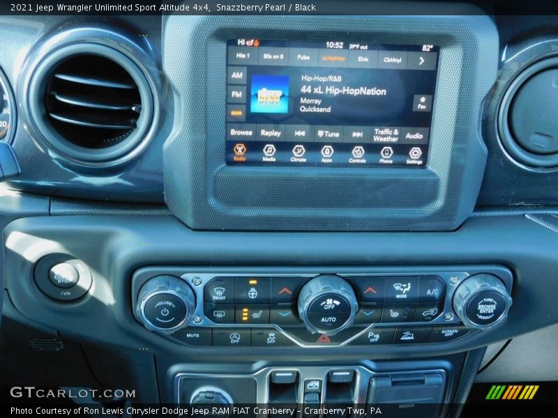 Snazzberry Pearl / Black 2021 Jeep Wrangler Unlimited Sport Altitude 4x4