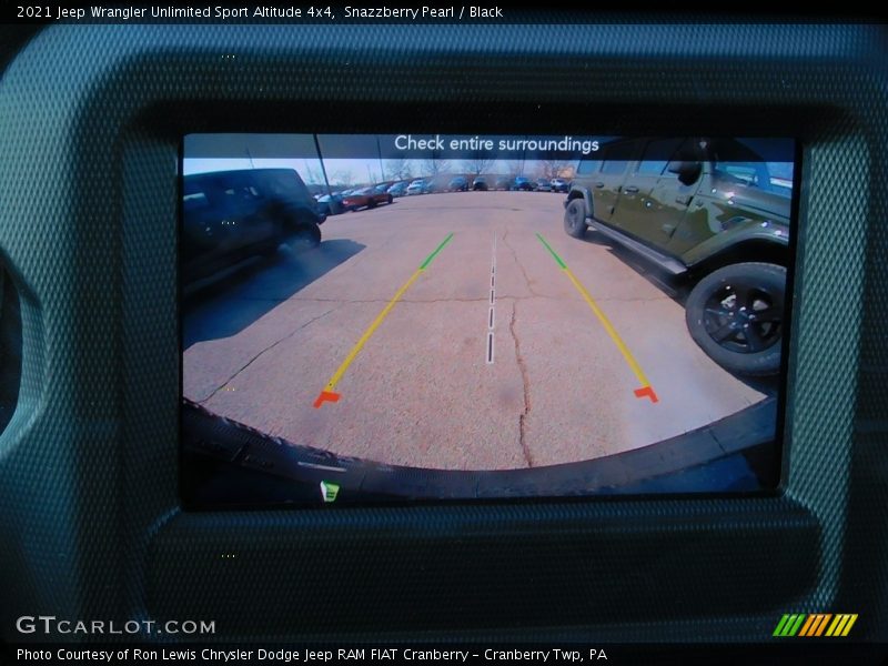 Snazzberry Pearl / Black 2021 Jeep Wrangler Unlimited Sport Altitude 4x4