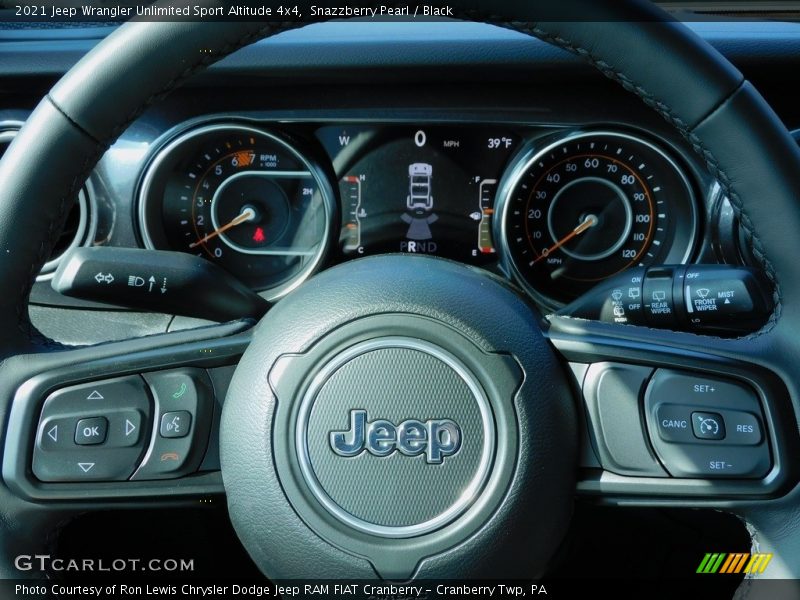 Snazzberry Pearl / Black 2021 Jeep Wrangler Unlimited Sport Altitude 4x4