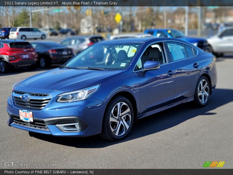 Abyss Blue Pearl / Titanium Gray 2021 Subaru Legacy Limited XT