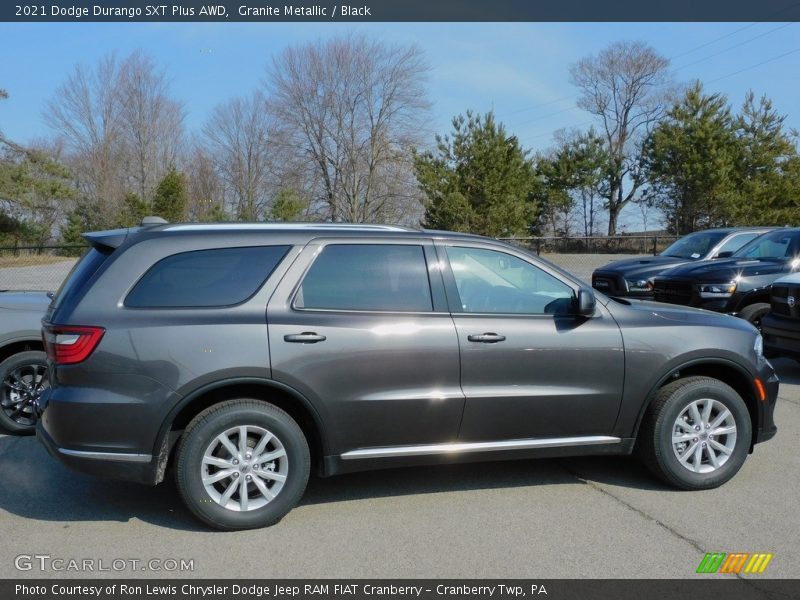 Granite Metallic / Black 2021 Dodge Durango SXT Plus AWD