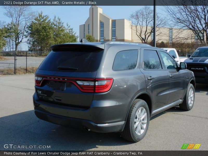 Granite Metallic / Black 2021 Dodge Durango SXT Plus AWD