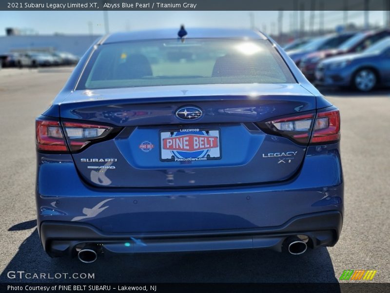 Abyss Blue Pearl / Titanium Gray 2021 Subaru Legacy Limited XT