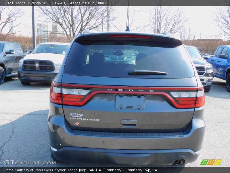 Granite Metallic / Black 2021 Dodge Durango SXT Plus AWD