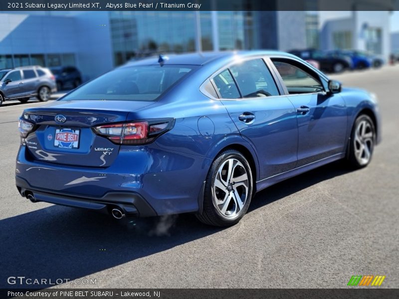 Abyss Blue Pearl / Titanium Gray 2021 Subaru Legacy Limited XT