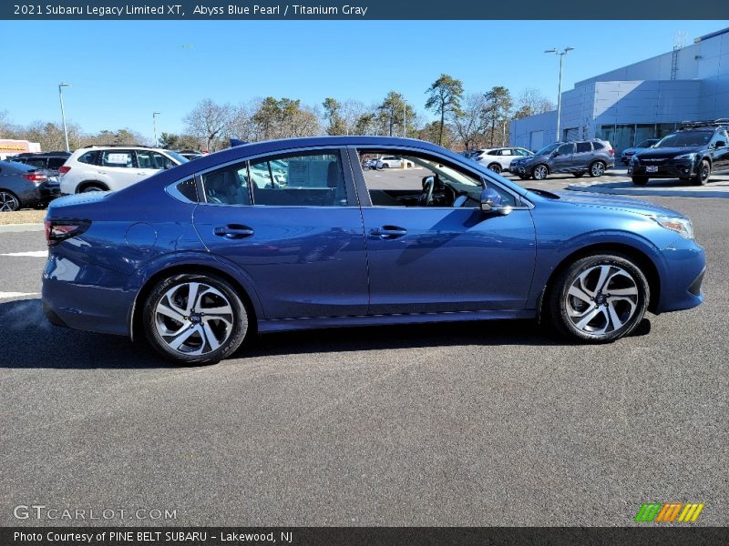 Abyss Blue Pearl / Titanium Gray 2021 Subaru Legacy Limited XT
