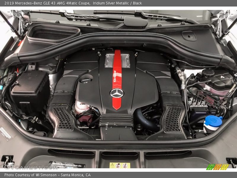 Iridium Silver Metallic / Black 2019 Mercedes-Benz GLE 43 AMG 4Matic Coupe