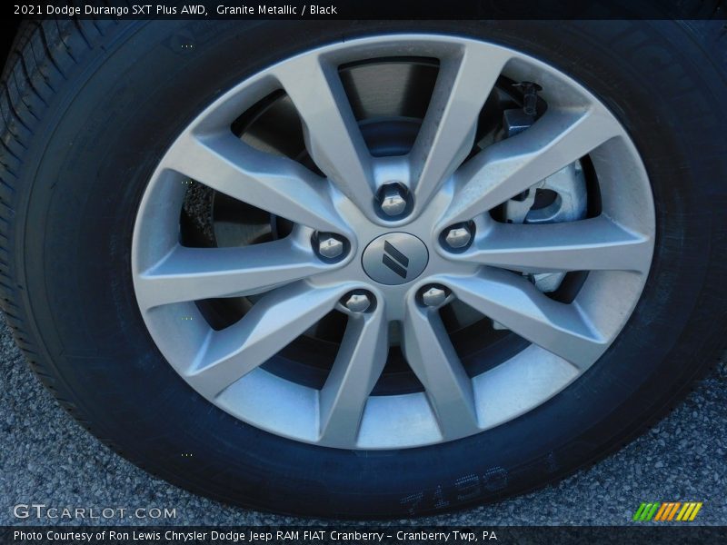 Granite Metallic / Black 2021 Dodge Durango SXT Plus AWD
