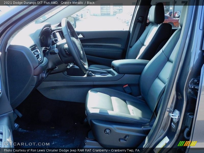 Granite Metallic / Black 2021 Dodge Durango SXT Plus AWD