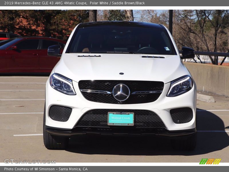 Polar White / Saddle Brown/Black 2019 Mercedes-Benz GLE 43 AMG 4Matic Coupe