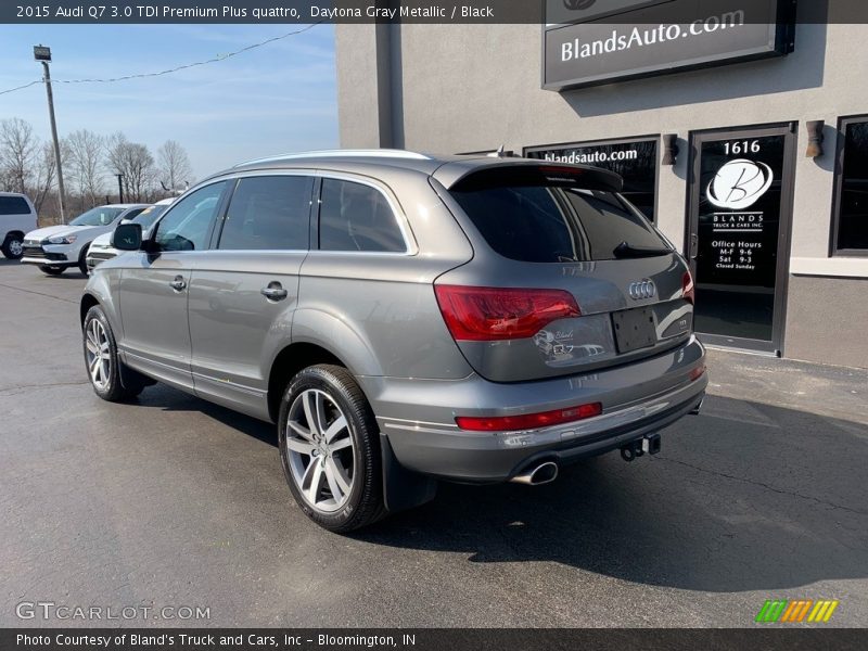 Daytona Gray Metallic / Black 2015 Audi Q7 3.0 TDI Premium Plus quattro
