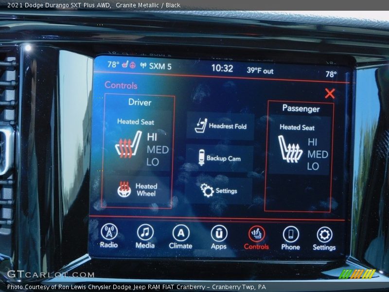 Granite Metallic / Black 2021 Dodge Durango SXT Plus AWD