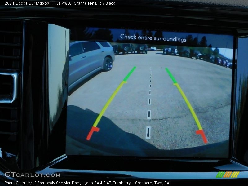 Granite Metallic / Black 2021 Dodge Durango SXT Plus AWD