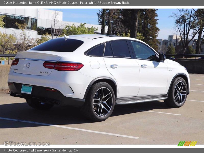 Polar White / Saddle Brown/Black 2019 Mercedes-Benz GLE 43 AMG 4Matic Coupe