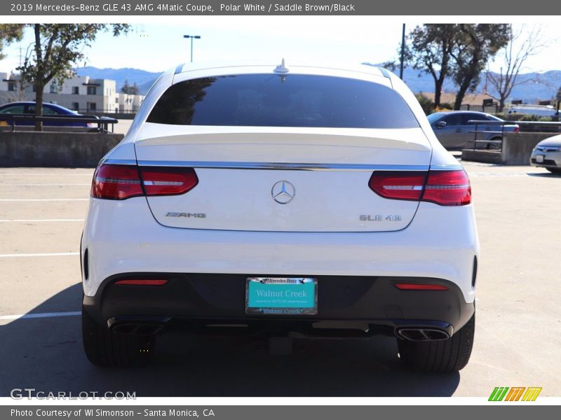 Polar White / Saddle Brown/Black 2019 Mercedes-Benz GLE 43 AMG 4Matic Coupe