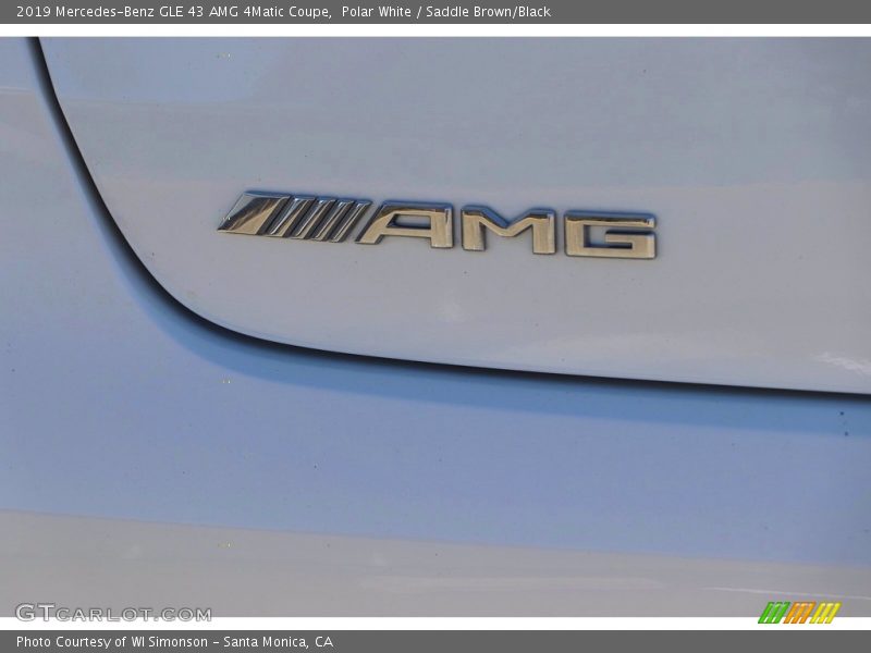 Polar White / Saddle Brown/Black 2019 Mercedes-Benz GLE 43 AMG 4Matic Coupe