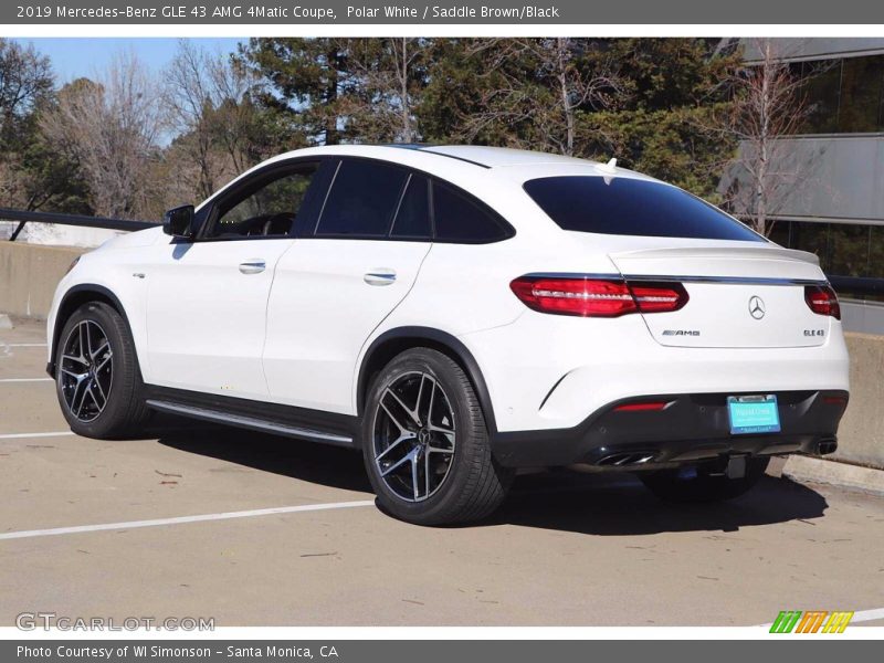 Polar White / Saddle Brown/Black 2019 Mercedes-Benz GLE 43 AMG 4Matic Coupe