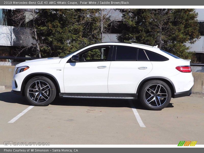 Polar White / Saddle Brown/Black 2019 Mercedes-Benz GLE 43 AMG 4Matic Coupe
