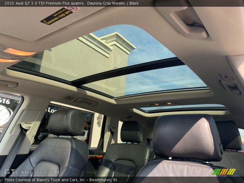 Daytona Gray Metallic / Black 2015 Audi Q7 3.0 TDI Premium Plus quattro
