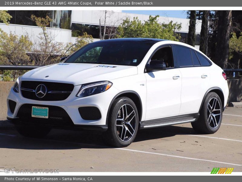 Polar White / Saddle Brown/Black 2019 Mercedes-Benz GLE 43 AMG 4Matic Coupe