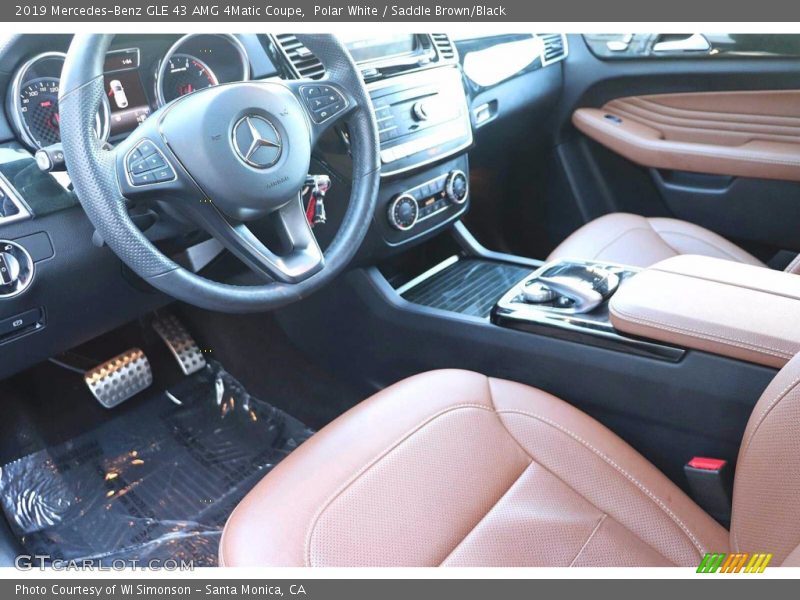 Front Seat of 2019 GLE 43 AMG 4Matic Coupe