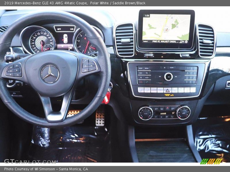 Polar White / Saddle Brown/Black 2019 Mercedes-Benz GLE 43 AMG 4Matic Coupe