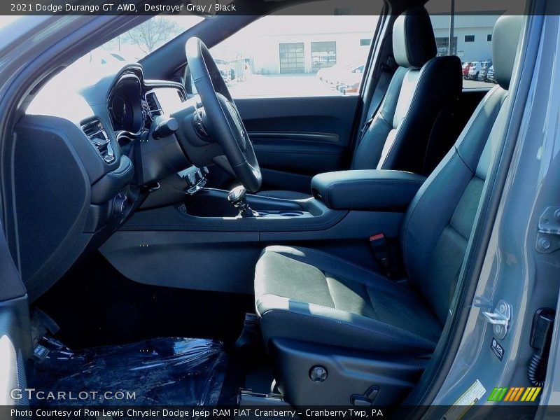 Destroyer Gray / Black 2021 Dodge Durango GT AWD