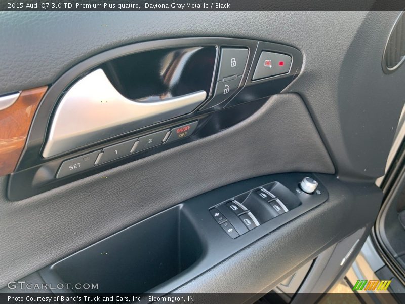 Daytona Gray Metallic / Black 2015 Audi Q7 3.0 TDI Premium Plus quattro