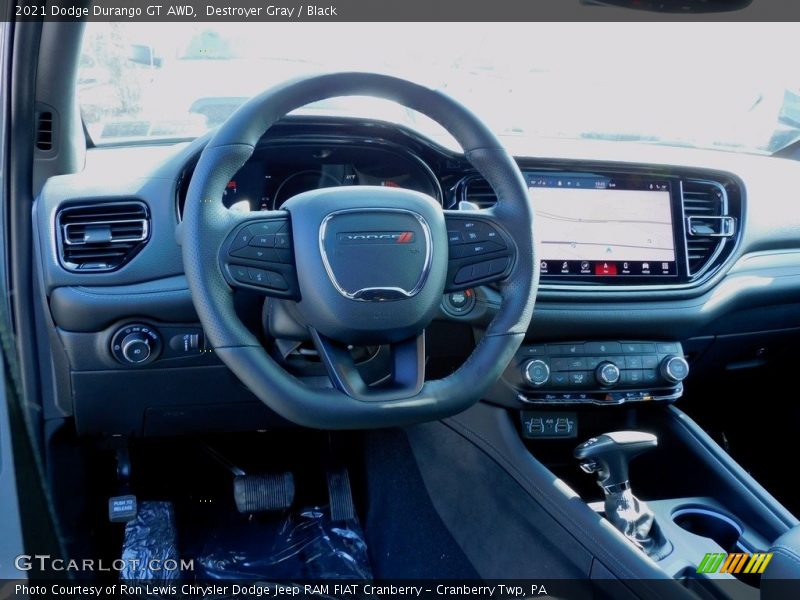 Destroyer Gray / Black 2021 Dodge Durango GT AWD